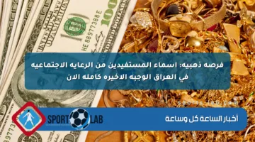 فرصة ذهبية: أسماء المستفيدين من الرعاية الاجتماعية في العراق الوجبة الأخيرة كاملة الآن